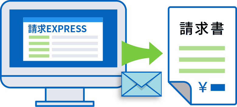 見積書・請求書のメール送信対応